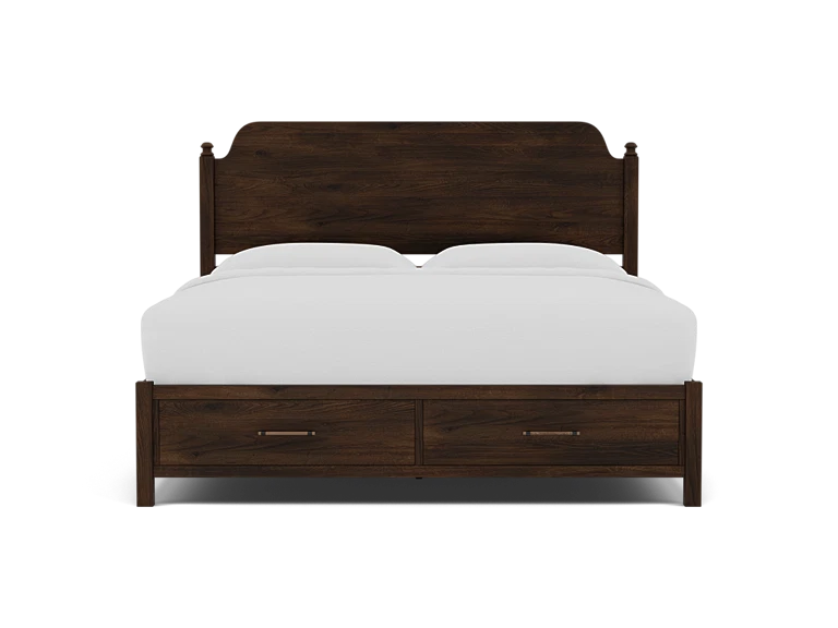 Pure Maple Poster Storage Bed